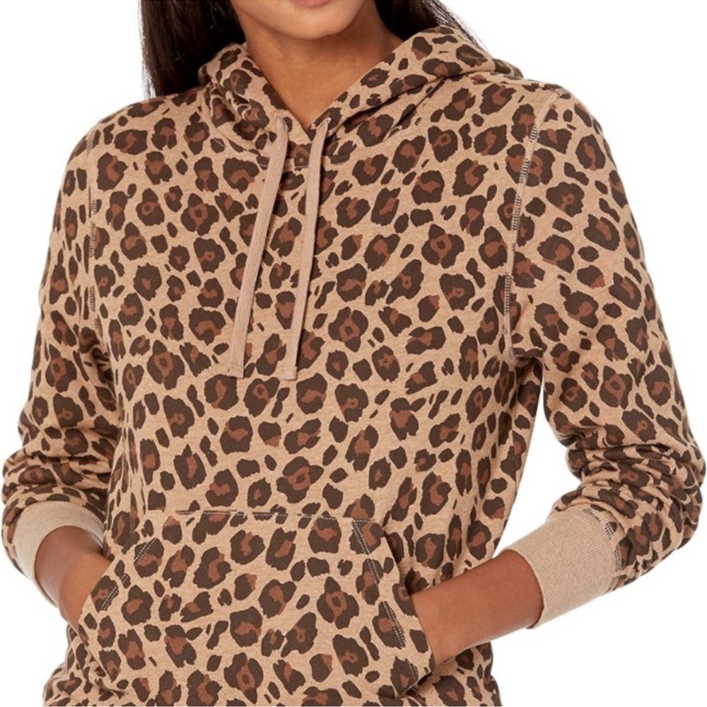 Nwot Amazon Essentials Leopard Print Sweatsuit, B… - image 2
